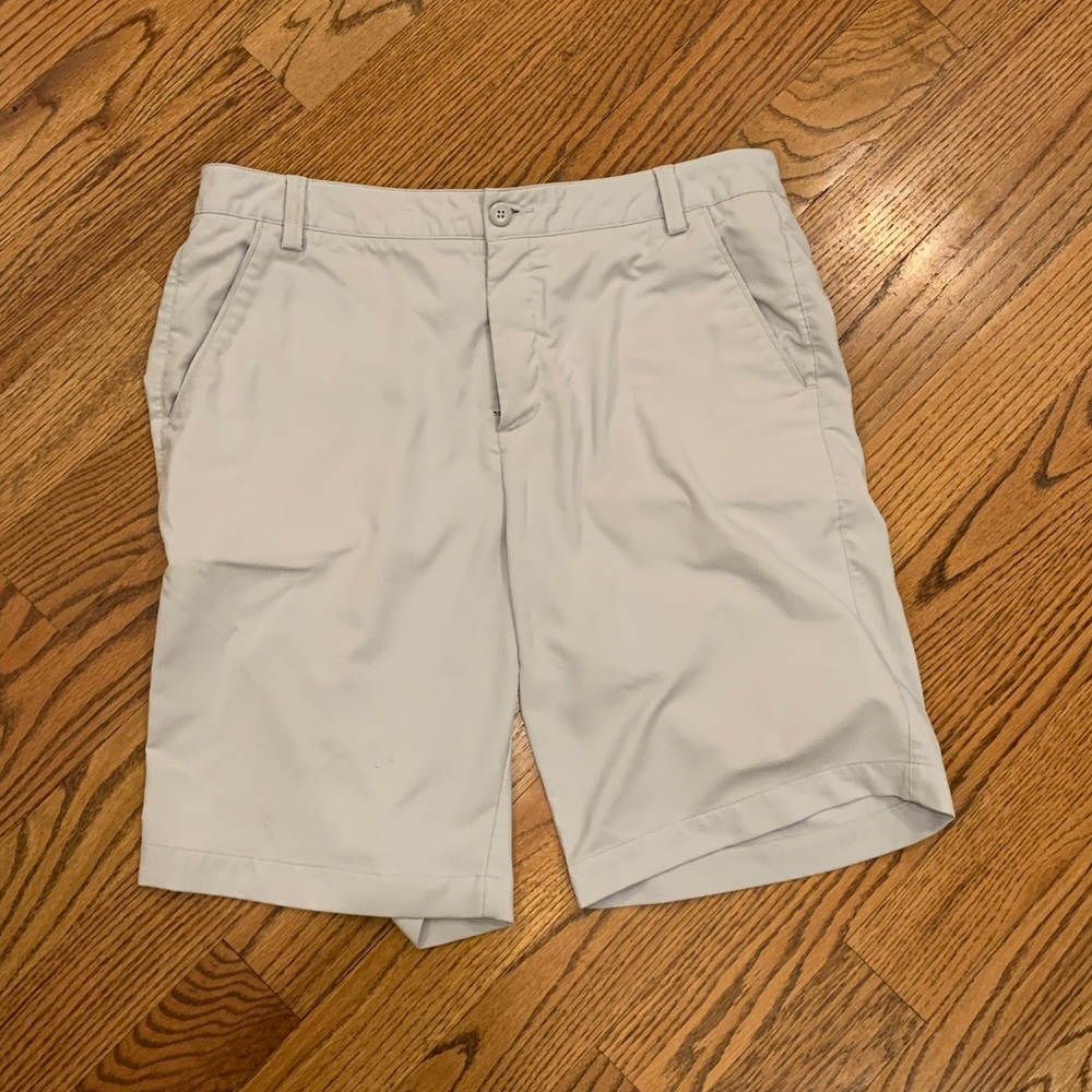 Men's Puma Golf Tech Shorts Light Gray 36